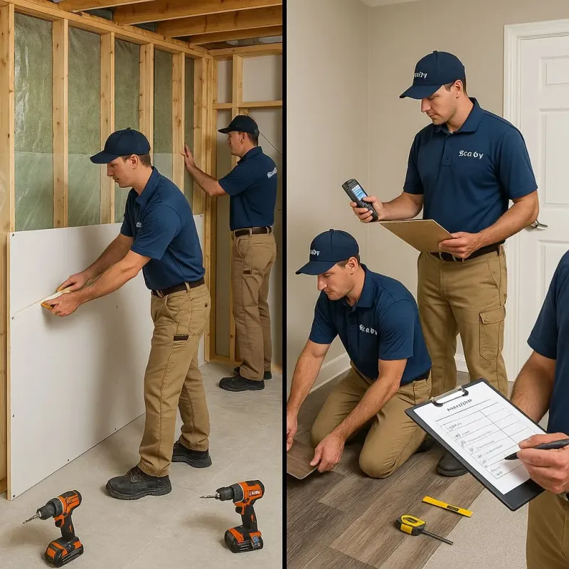 Repairs and Reconstruction process in Eastpoint, FL